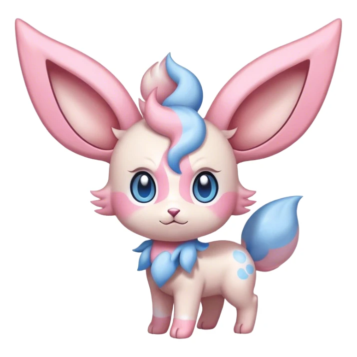 Shiny Sylveon-Espurr-hybrid sticker
