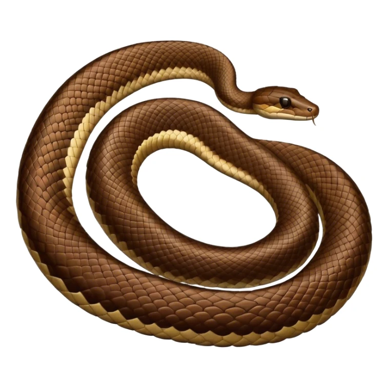 Cottonmouth water snake  sticker