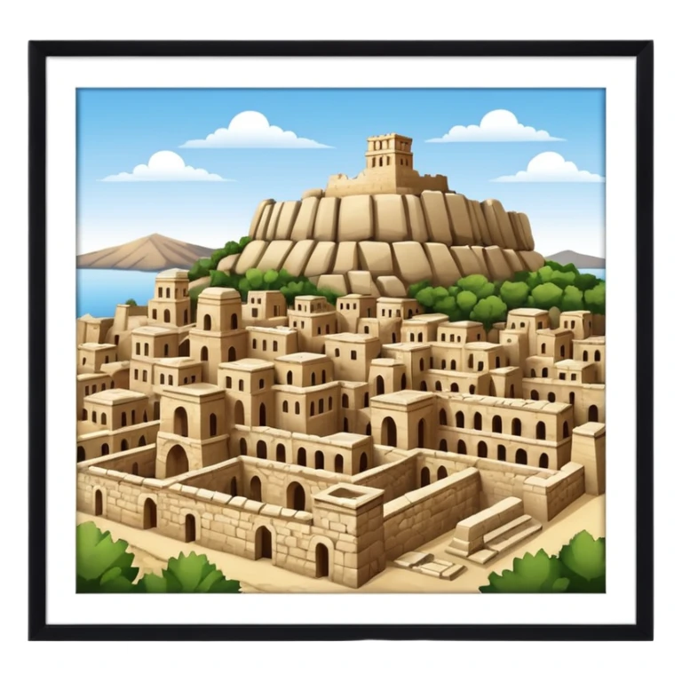 Turkey city of troy sticker