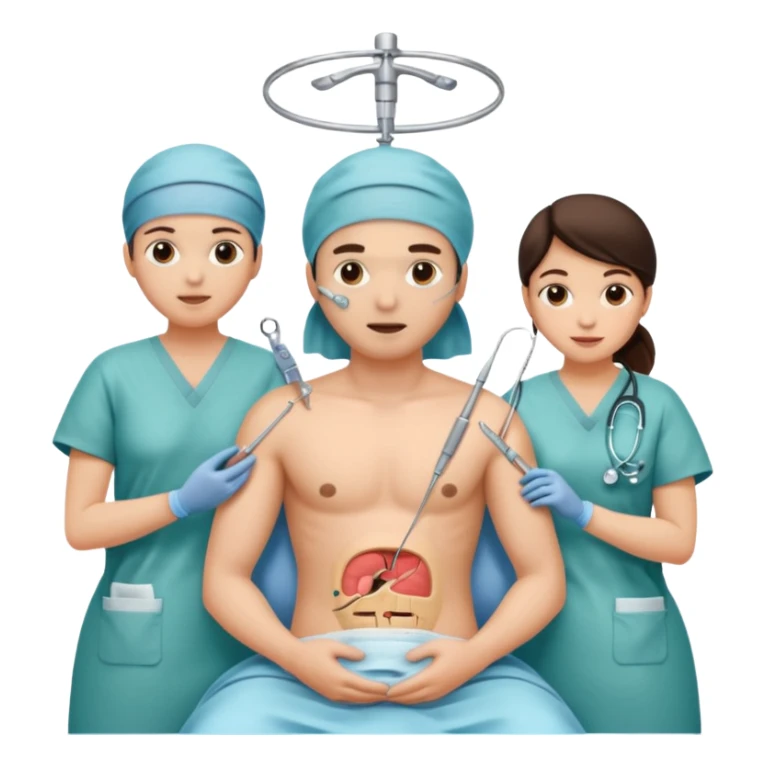 cirurgia por video sticker