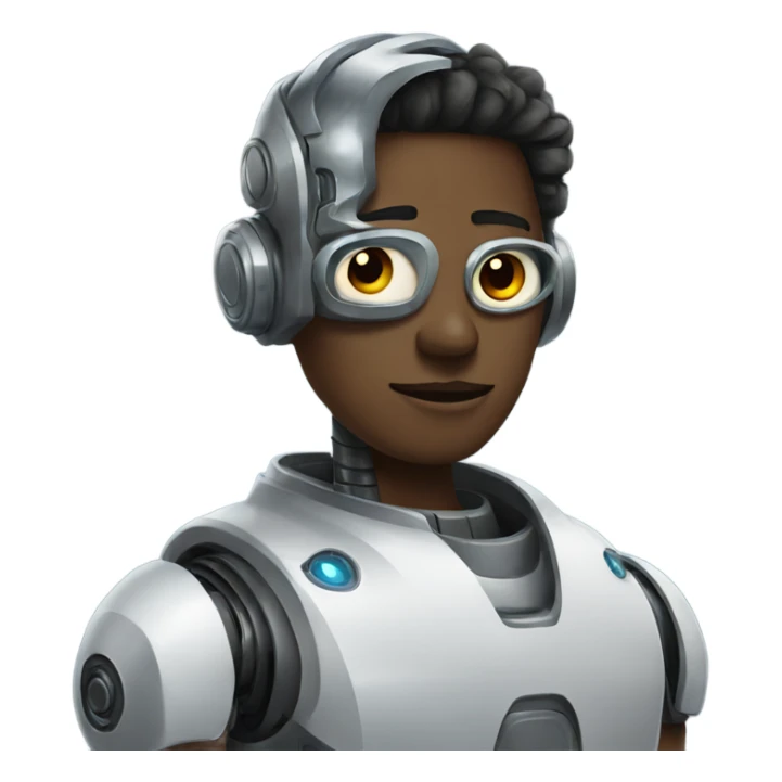 Robot boyfriend sticker