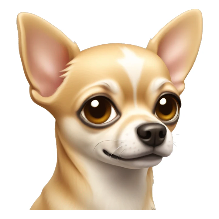 chihuahua with beige fur sticker