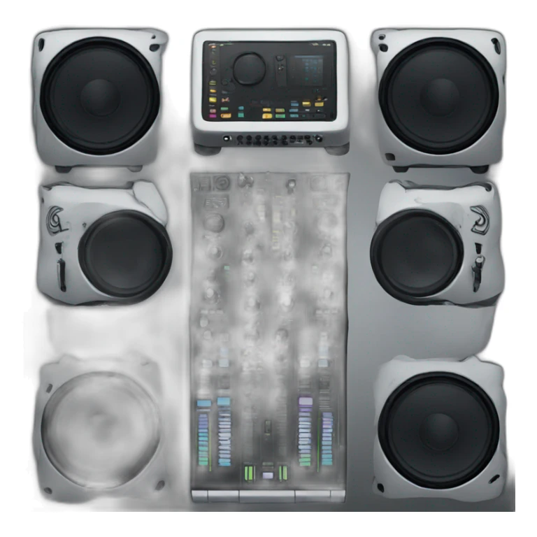 DJ equipment sticker