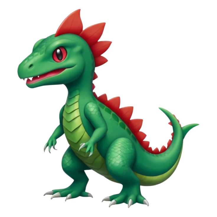 Grovyle-Axew-Pokémon-Fakémon-creature sticker