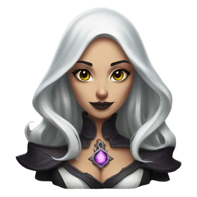Liliana Vess, the necromancer from Magic sticker