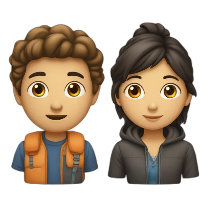 fille amoureuse d'un garçon qui aime qelqu'un d'autre sticker