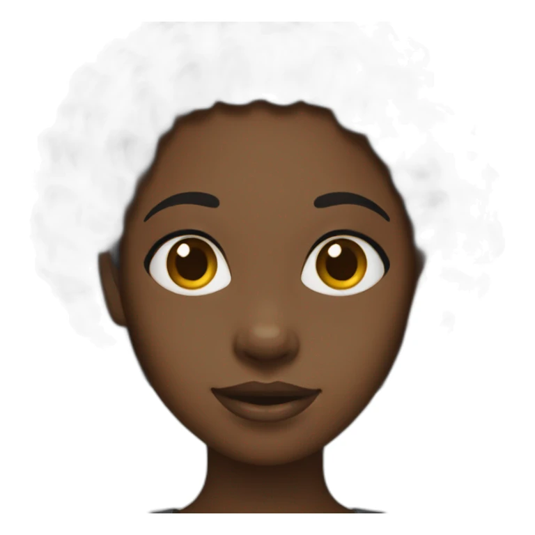  Black girl  sticker