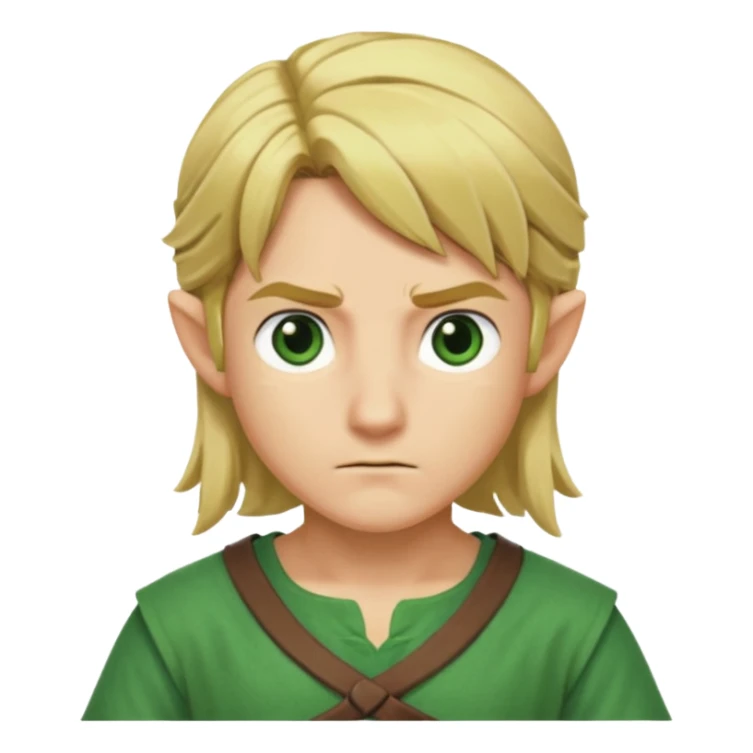 link from ocarina of time sticker