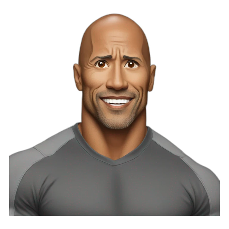 Actor the Rock sticker