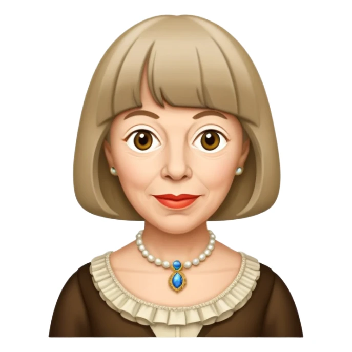 Frances de la Tour is madame maxime in harry potter sticker