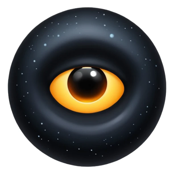 An image of a black whole sticker