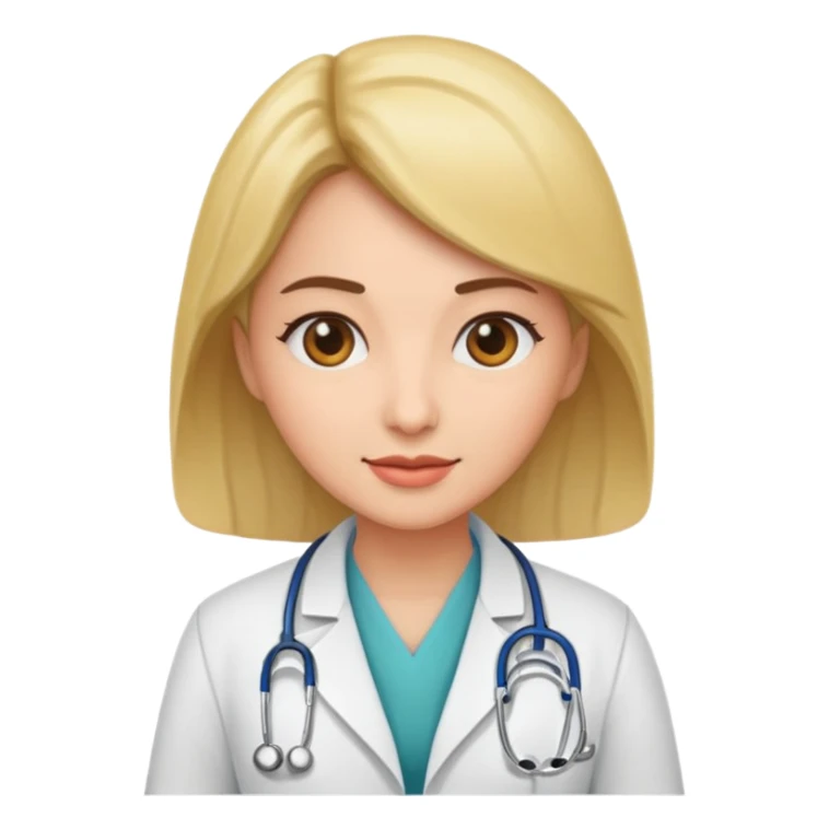 doctor woman sticker