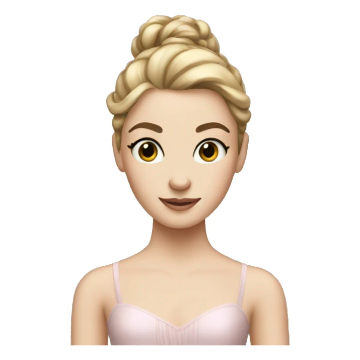 a ballerina white girl sticker