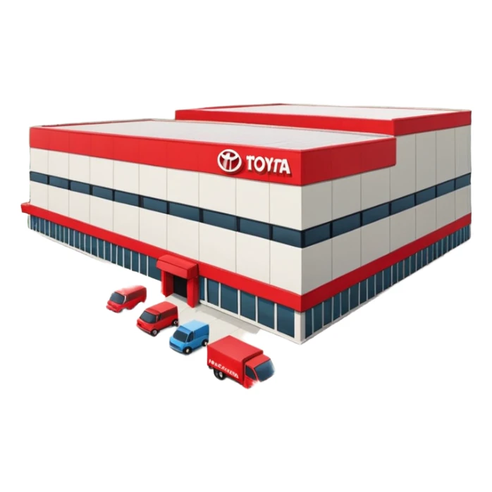 redtoyota Distribution centre sticker