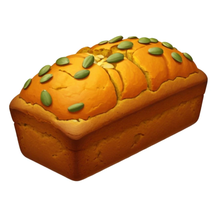 Pumpkin bread - this bread is like a loaf of bread with pumpkin seeds on top sticker