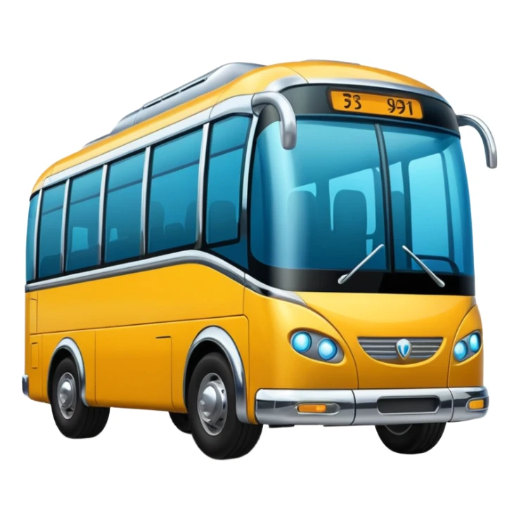 Futuristic Bus sticker