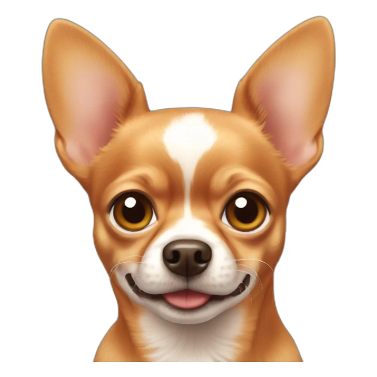 Red chihuahua sticker