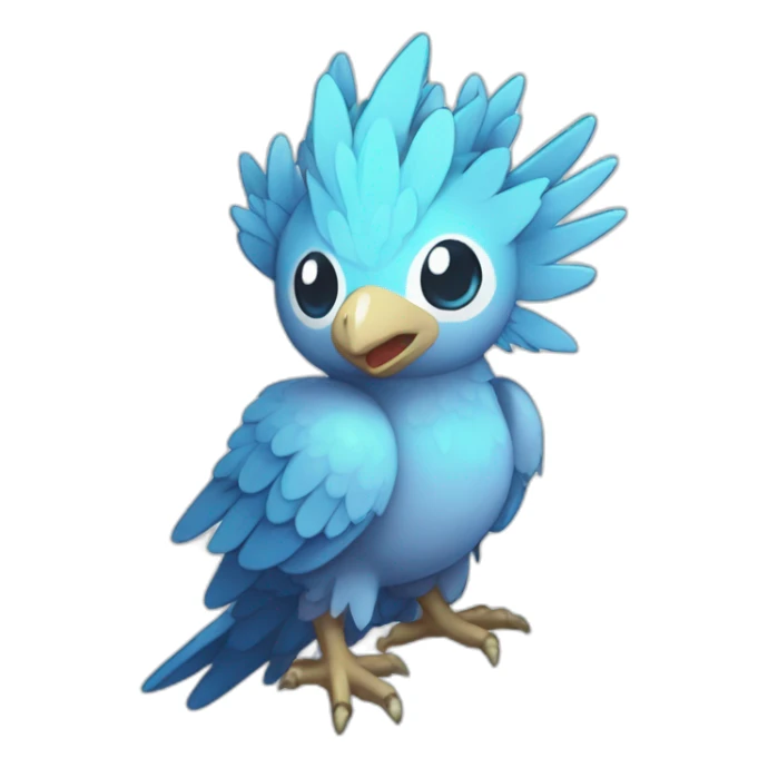 Pixel Cubbes Shiny Galarian Articuno sticker
