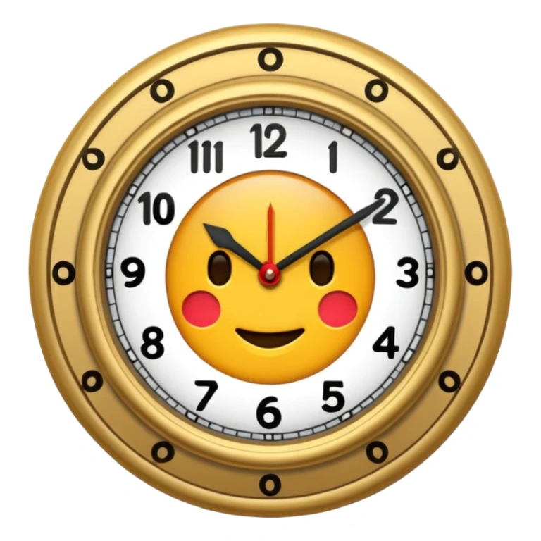 Un reloj sonando al estilo andrez garza sticker