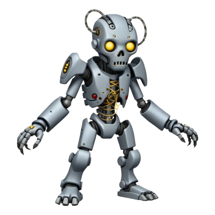 Zombie protogen-primagen-fusion-hybrid, full body sticker