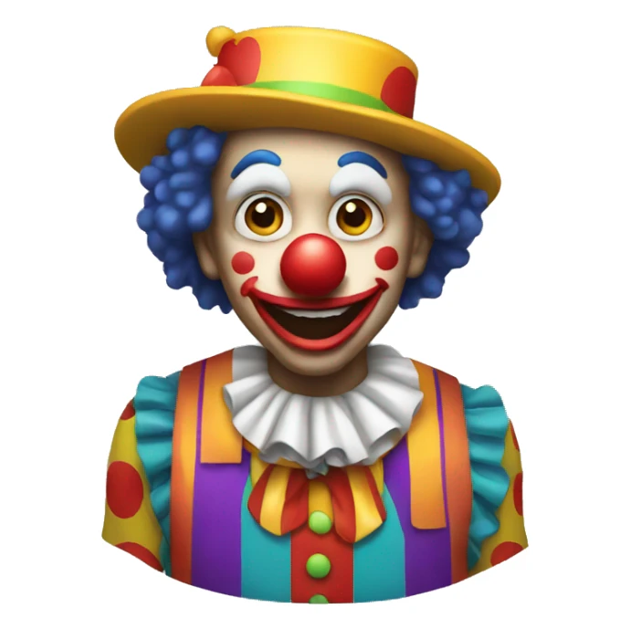 clown sticker