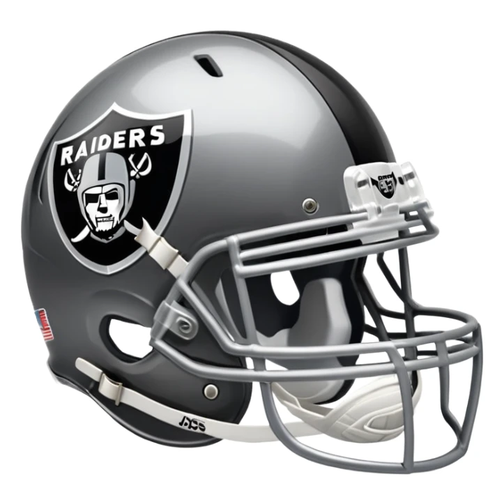  raiders football helmets  sticker
