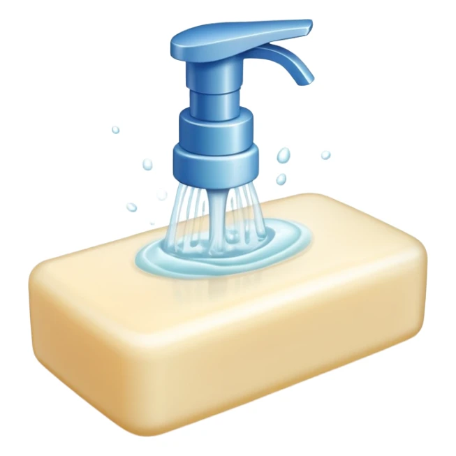 soap and handwashing for hygiene sticker