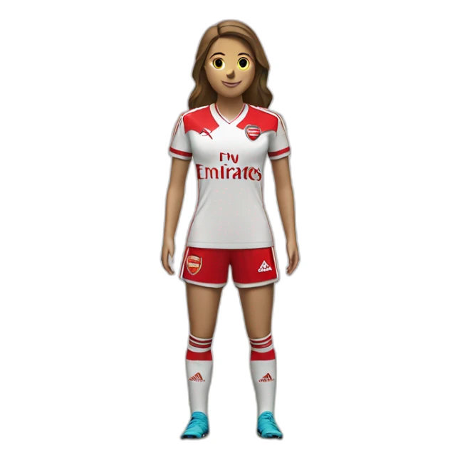 Arsenal women’s home shirt adidas sticker