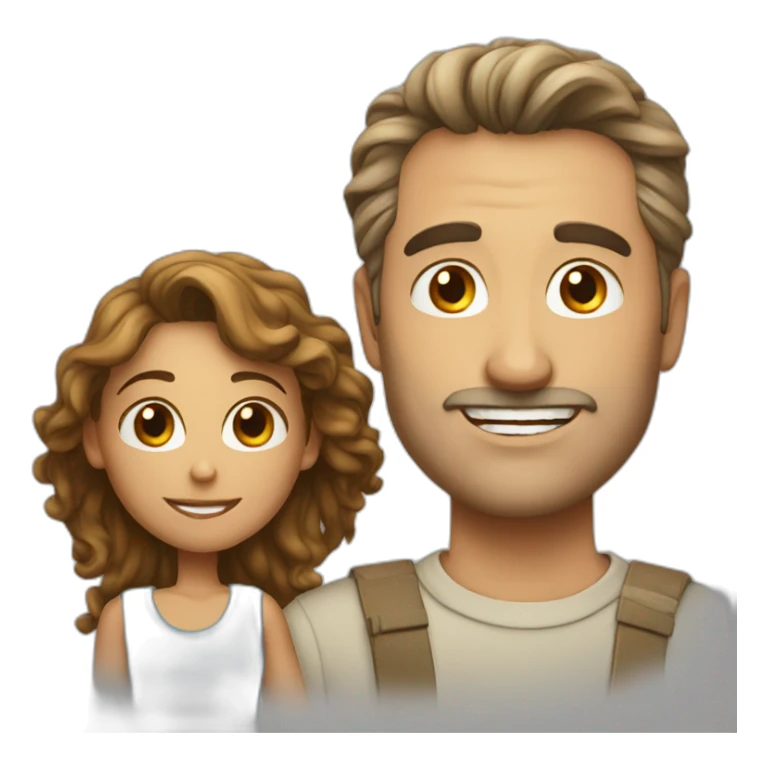 middle age man loves a young woman sticker