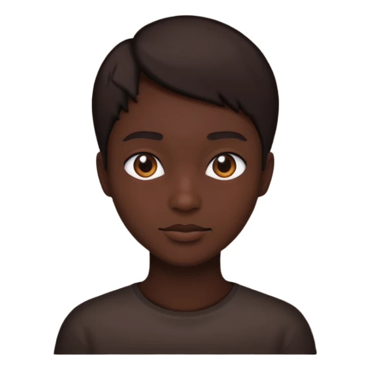 minimalistic siluet of the person sticker