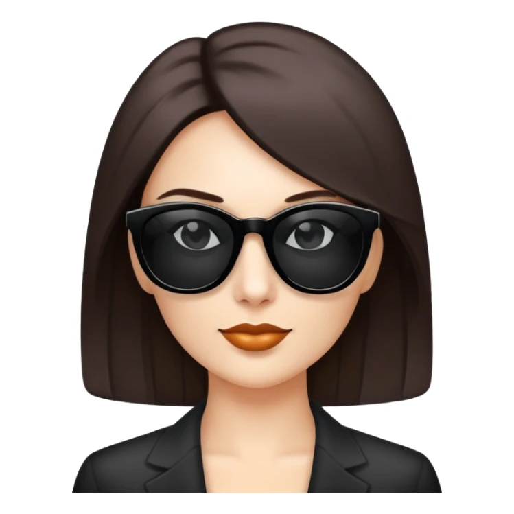 Professional woman with dark sunglasses sticker