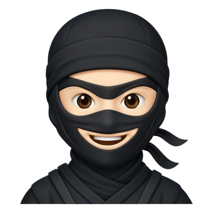 Faz um ninja engraçado sticker