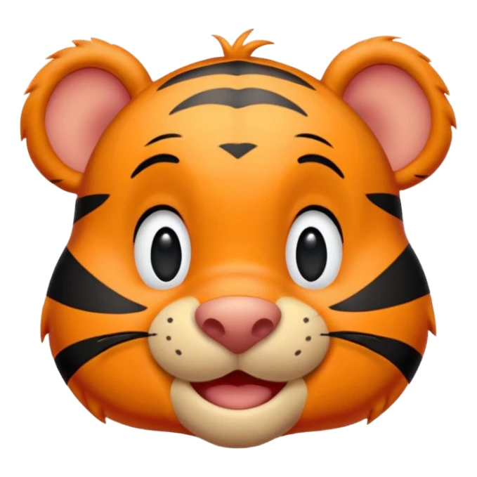 Tigger from the animated series Winnie the Pooh and Tigger Too sticker