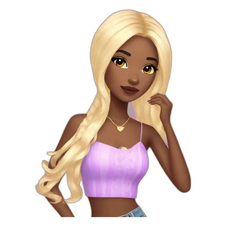 royale high girl sticker