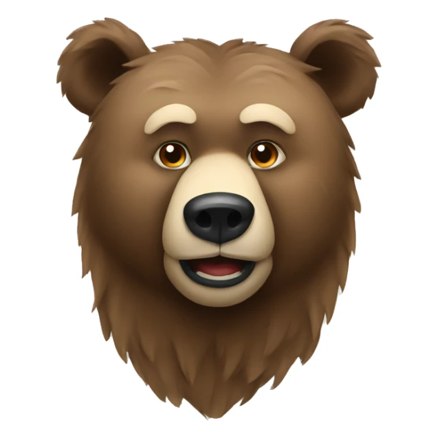 russian bear sticker