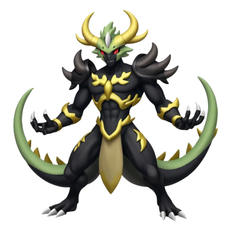 Zygarde-Giratina-Darkrai-fusion, full body sticker