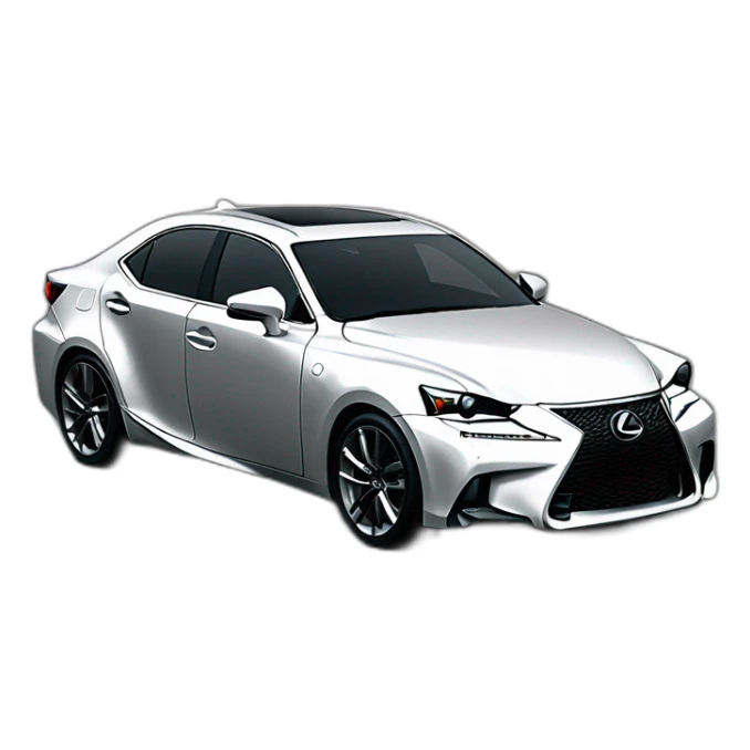 Lexus is 300h f sport sticker