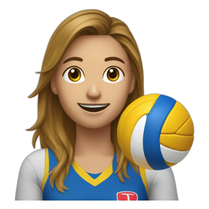 Moi qui se casse le doigt au volley sticker