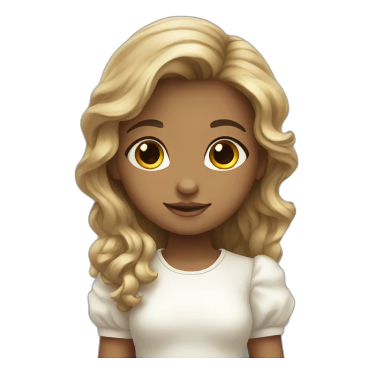 cute girl angel sticker