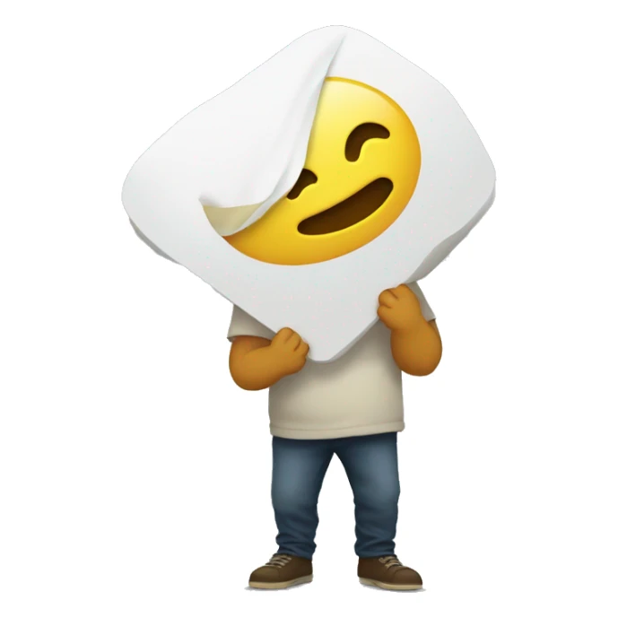 blob holding a sign that says DAMMIT DAN sticker