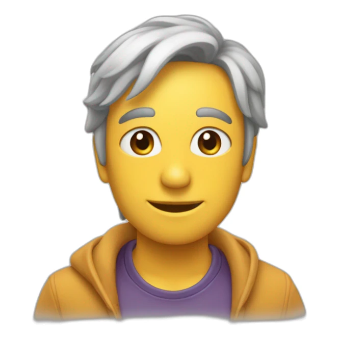 cœur multicouleur brisé sticker