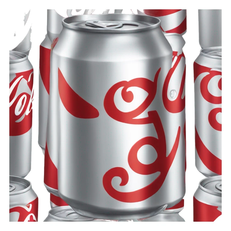 Can of Diet Coke sticker