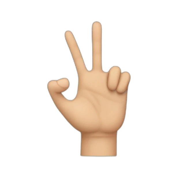 hand sign of skill muryo kusho sticker