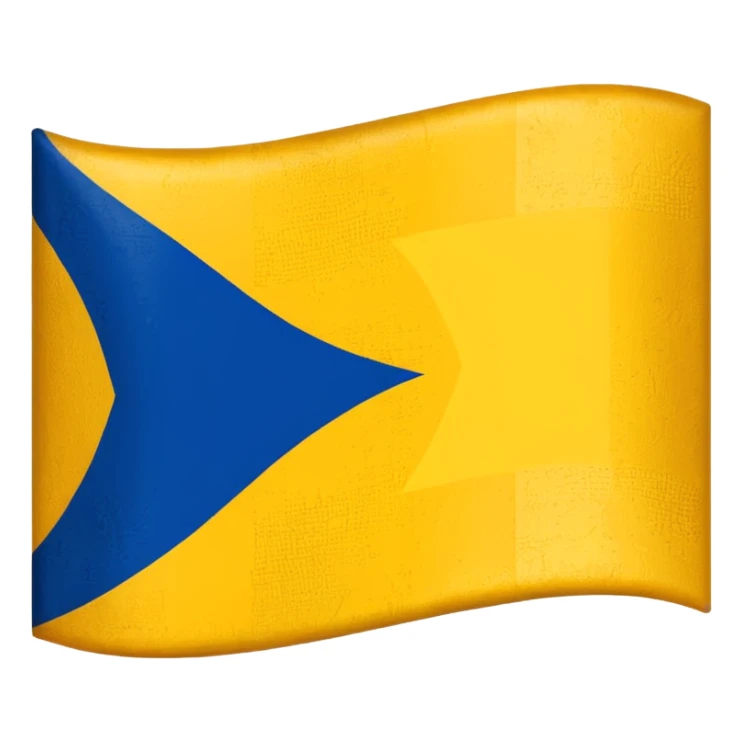 Create a yellow flag emoji  likely with TDP potilical  flag in india andhrapradesh sticker