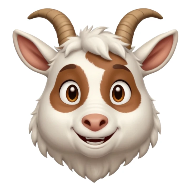 Lupe (goat) from the Ferdinand Disney movie sticker