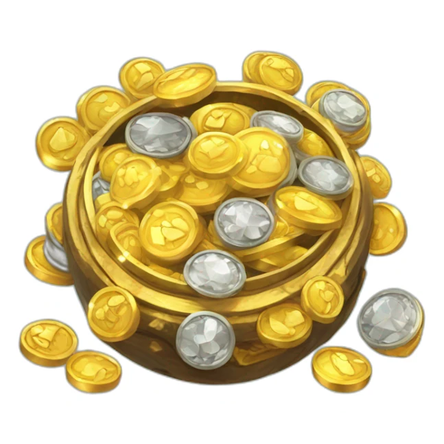 Pokemon Game Case Legendary Epic Random Loot Coins Diamonds PokeDollars sticker