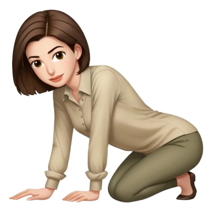 anne hatway bend over no skirt sfw sticker