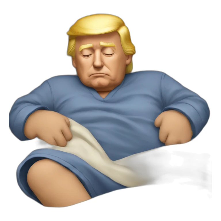 dsleeping-donald-trump sticker