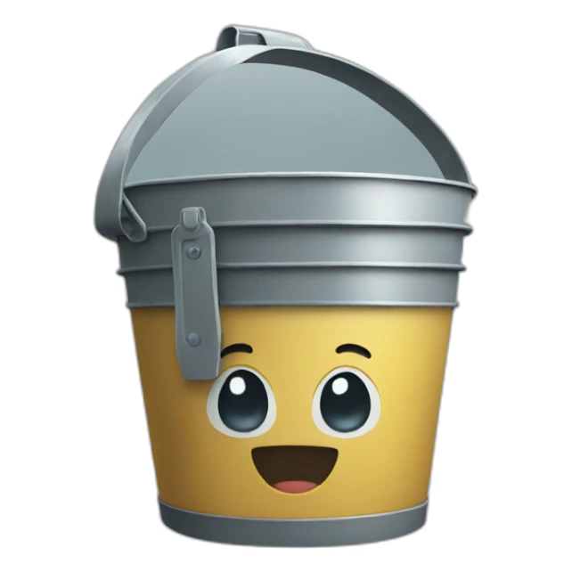 water bucket sticker