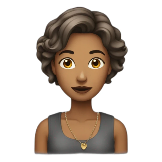 Femme que fait un dabe sticker